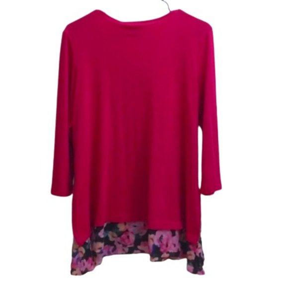 Kate & Mallory Pink Tunic Medium Size - Picture 2 of 10